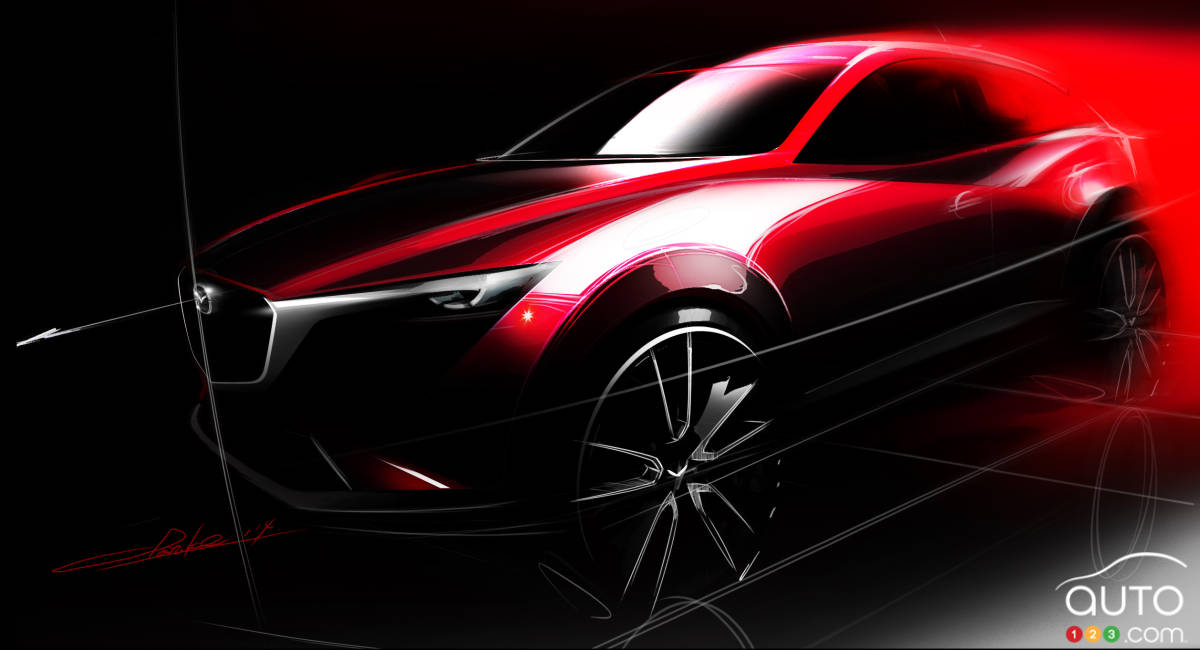 Los Angeles 2014 : Première mondiale du Mazda CX-3